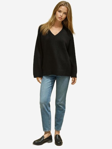 Pull-over oversize Hiccup en noir : devant