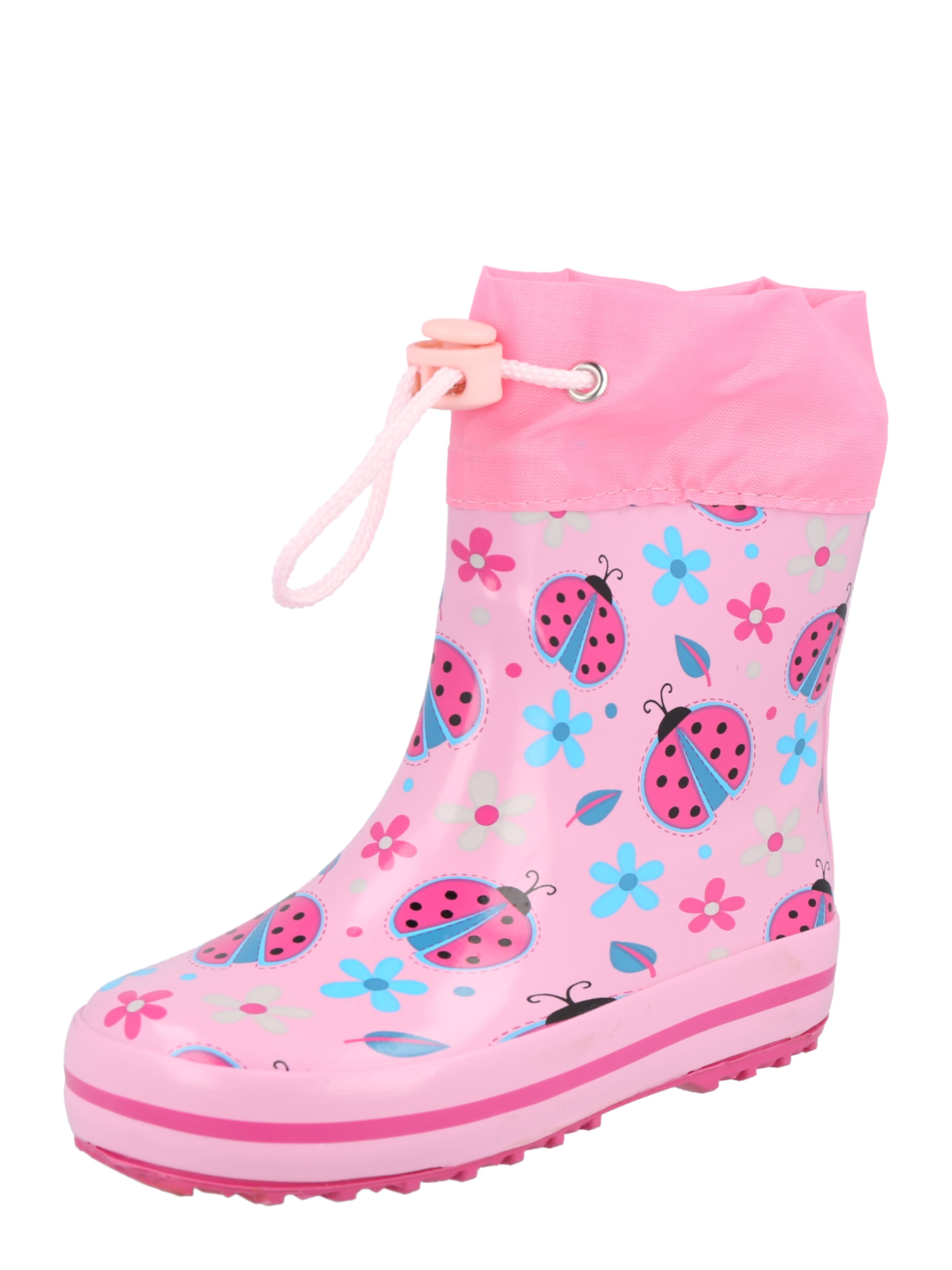 BECK Резиновые сапоги 'Glückskäfer' в Ярко-розовый: спереди