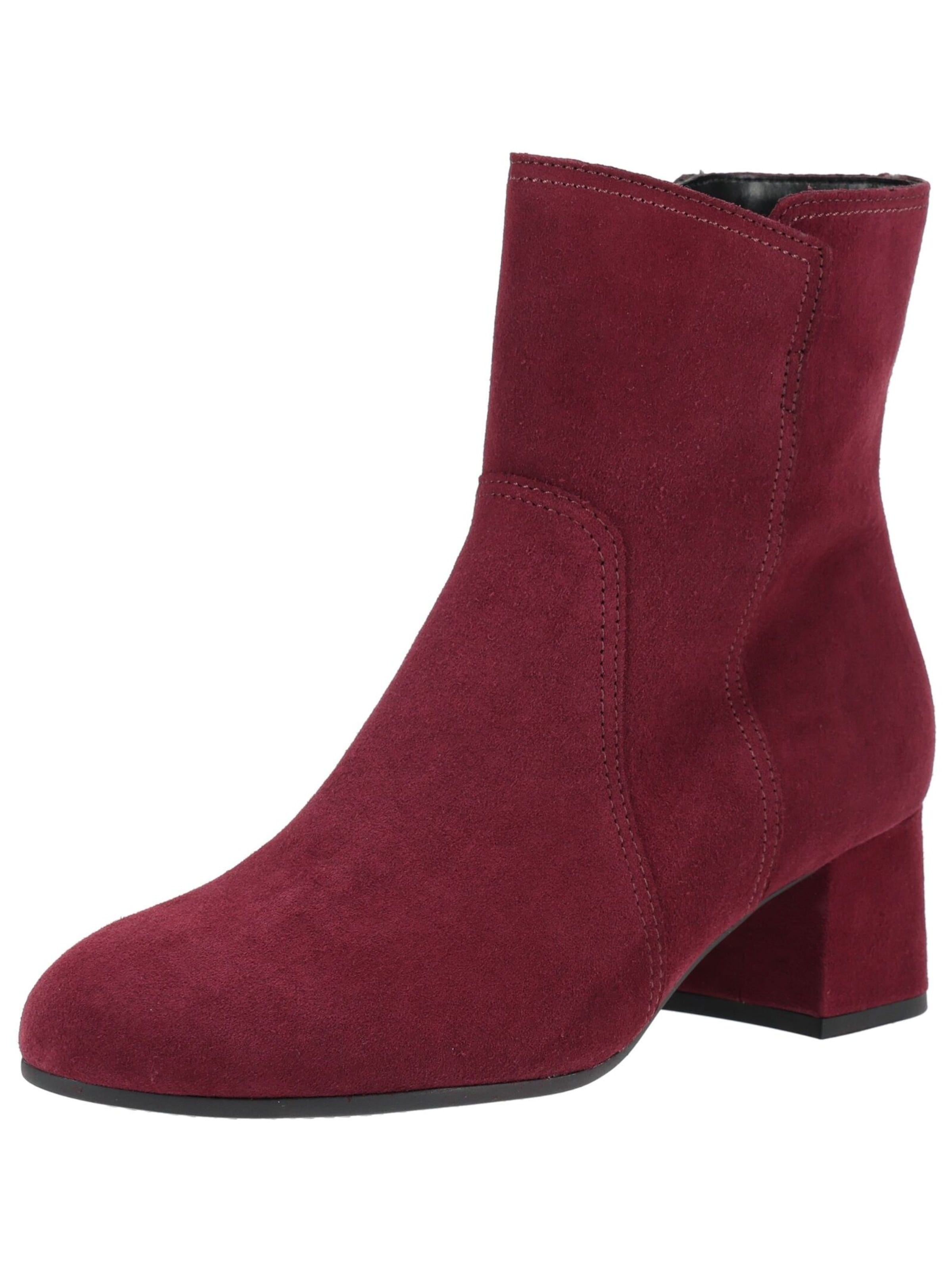 GABOR Stiefelette in Rot: Vorderseite