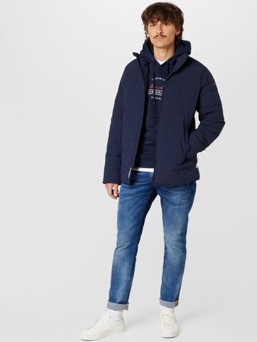 Les Deux Between-season jacket 'Mattis' in Blue