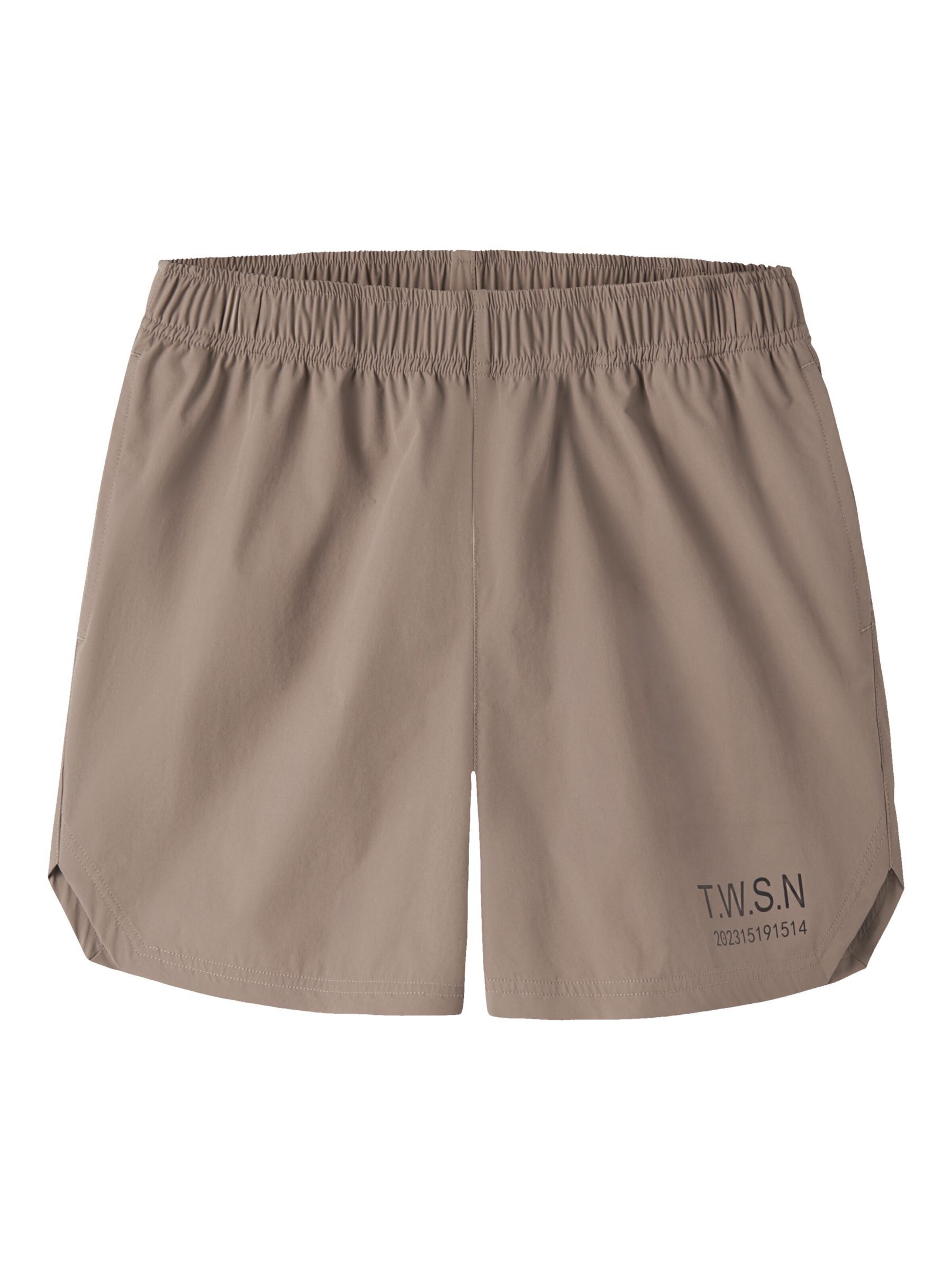 TWO SOON regular Bukser i brun: forside