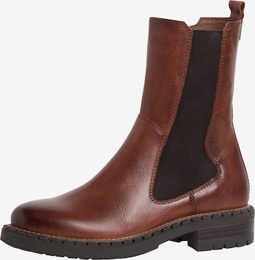 TAMARIS Chelsea Boots in Brown: front