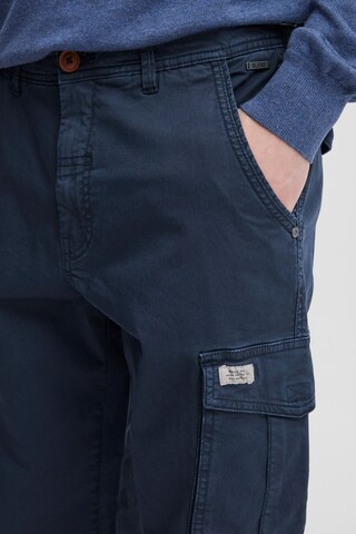 Regular Pantalon cargo BLEND en bleu