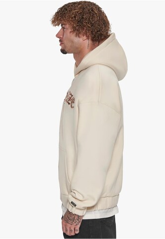 Dropsize Zip-Up Hoodie in Beige