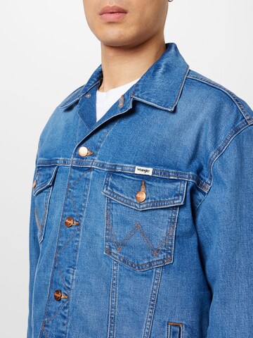 Veste mi-saison 'Anti Fit Jacket' WRANGLER en bleu