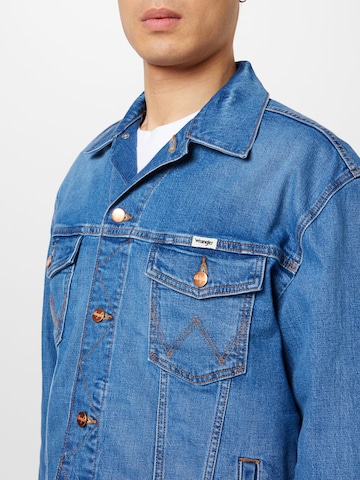 WRANGLER Tussenjas 'Anti Fit Jacket' in Blauw