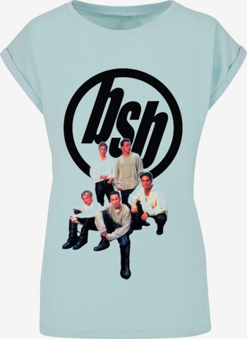 T-shirt 'Backstreet Boys' Merchcode en bleu : devant