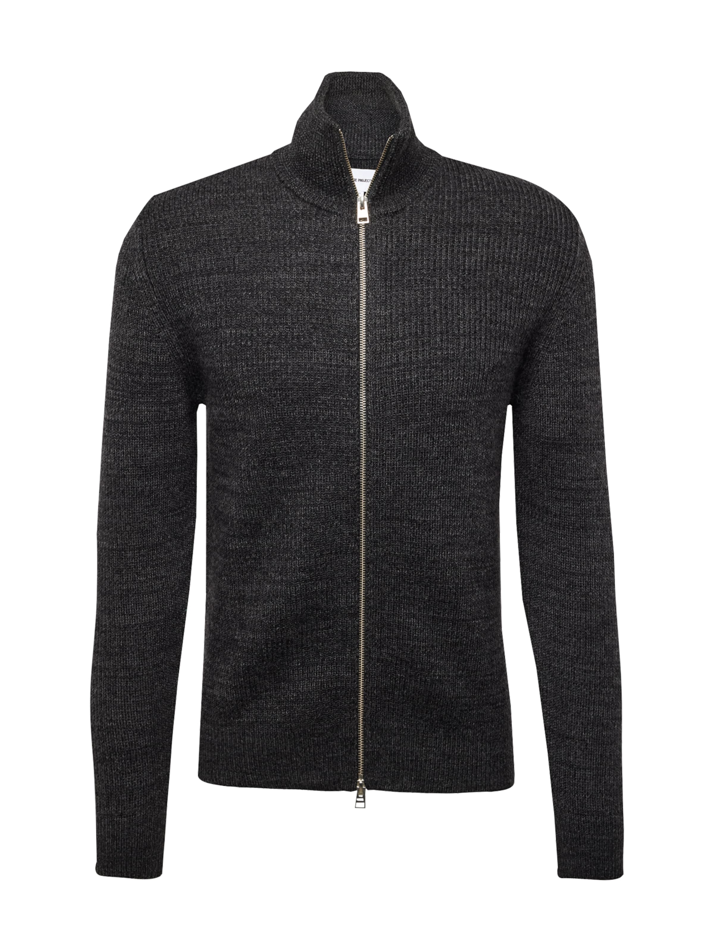 NORSE PROJECTS Cardigan 'Hagen' i grå: forside