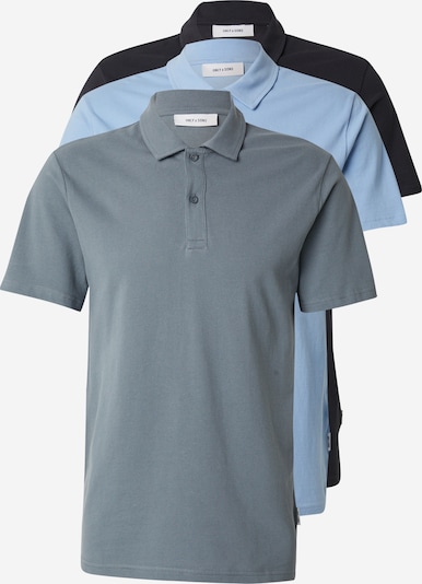 Only & Sons Paita 'ONSGORDON' värissä vaaleansininen / harmaa / musta, Tuotenäkymä