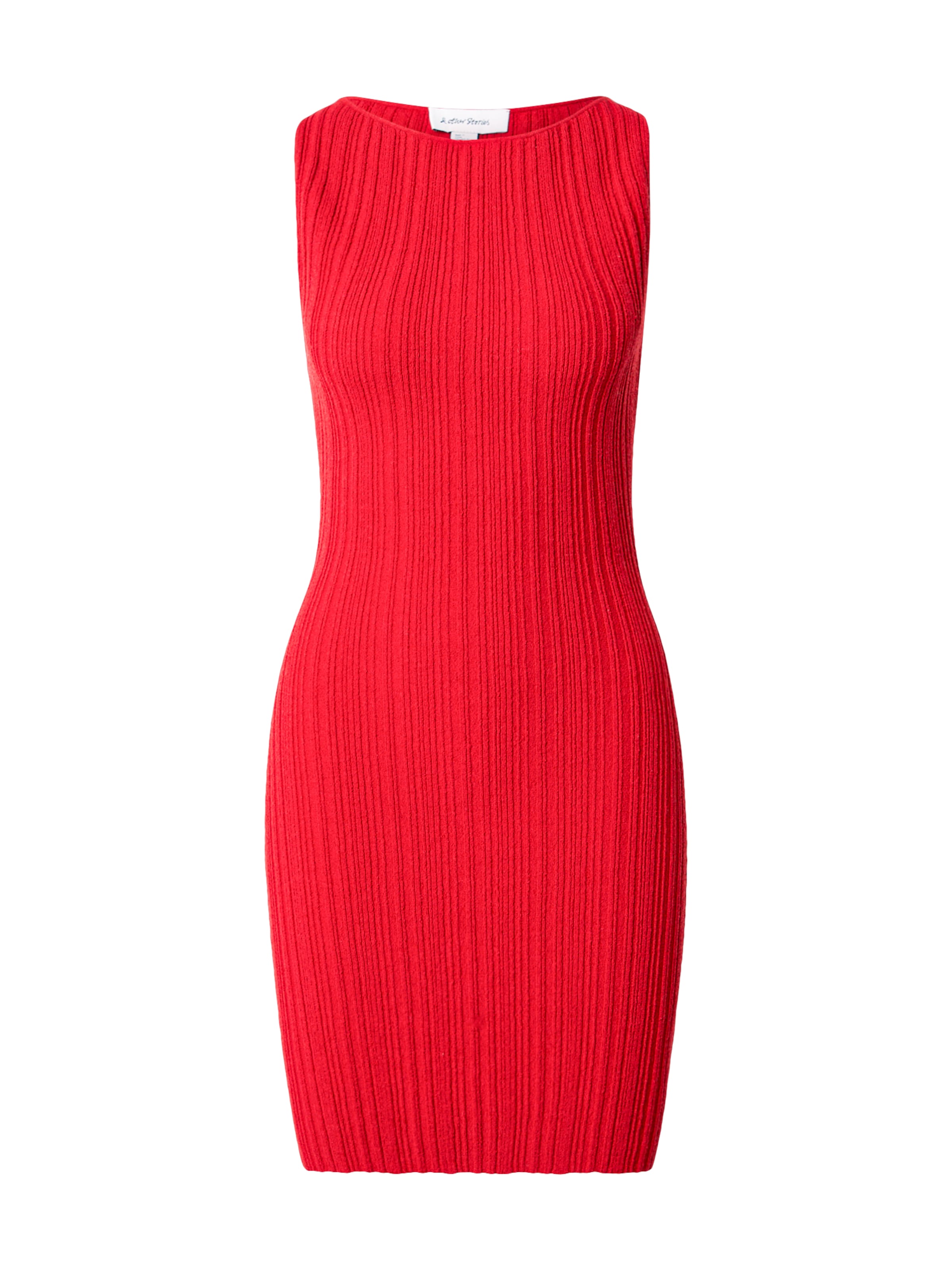 & Other StoriesPletena haljina - crvena boja: prednji dio