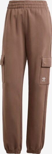 Pantaloni ADIDAS ORIGINALS pe maro / alb, Vizualizare produs