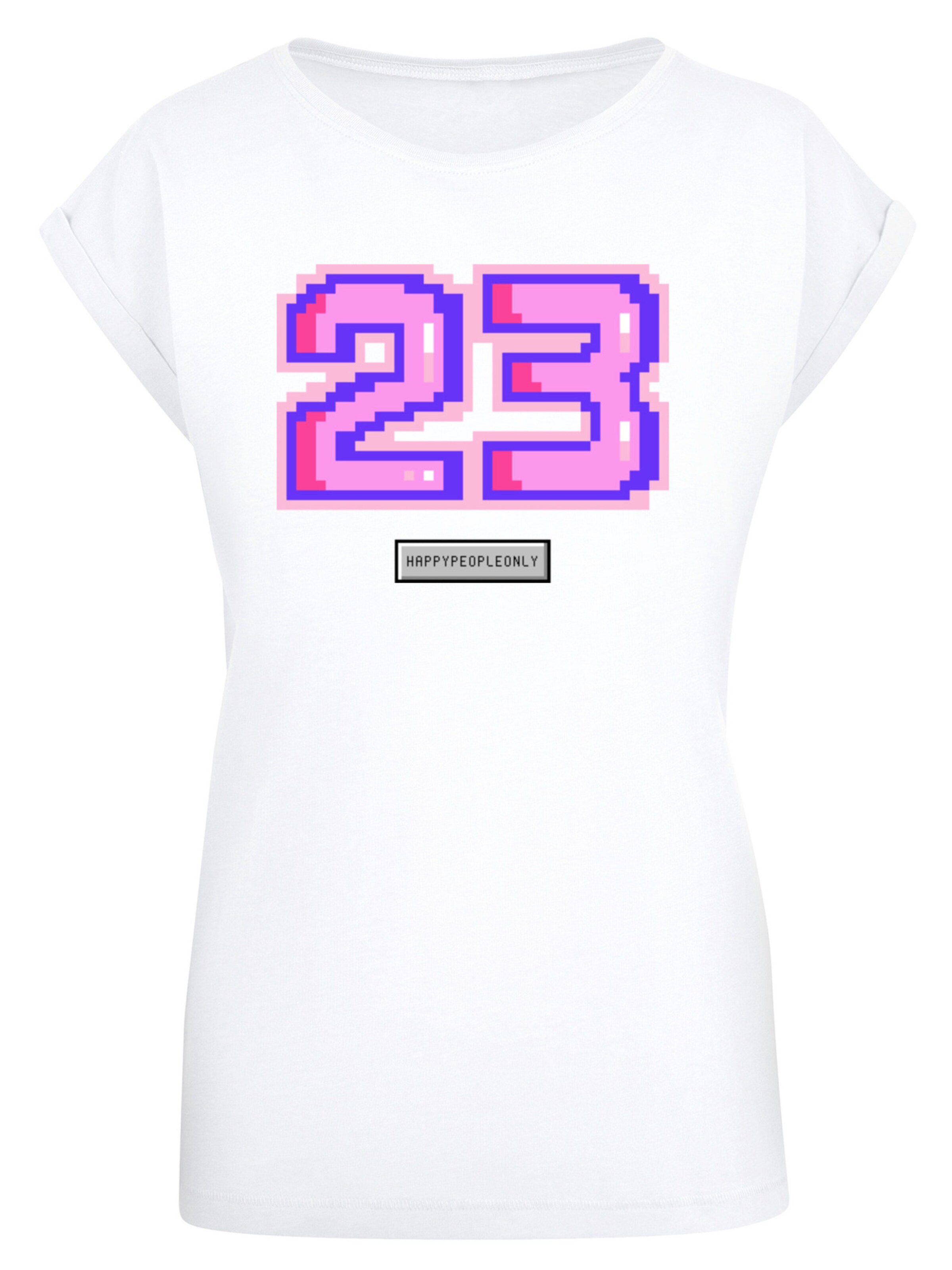 T-shirt F4NT4STIC en blanc : devant