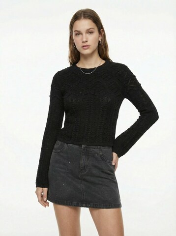 studioselect - Pullover 'Promise' em preto: frente