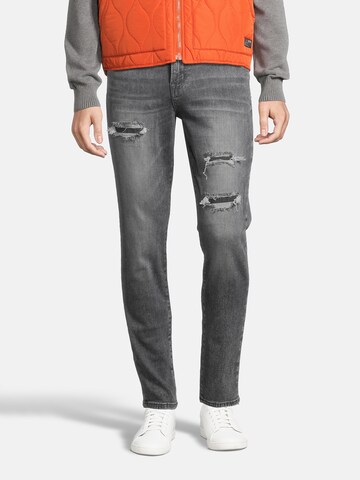 AÉROPOSTALE Regular Jeans in Grau: predná strana