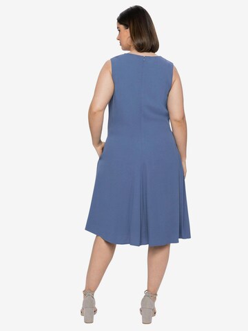 SHEEGO Cocktailkleid in Blau