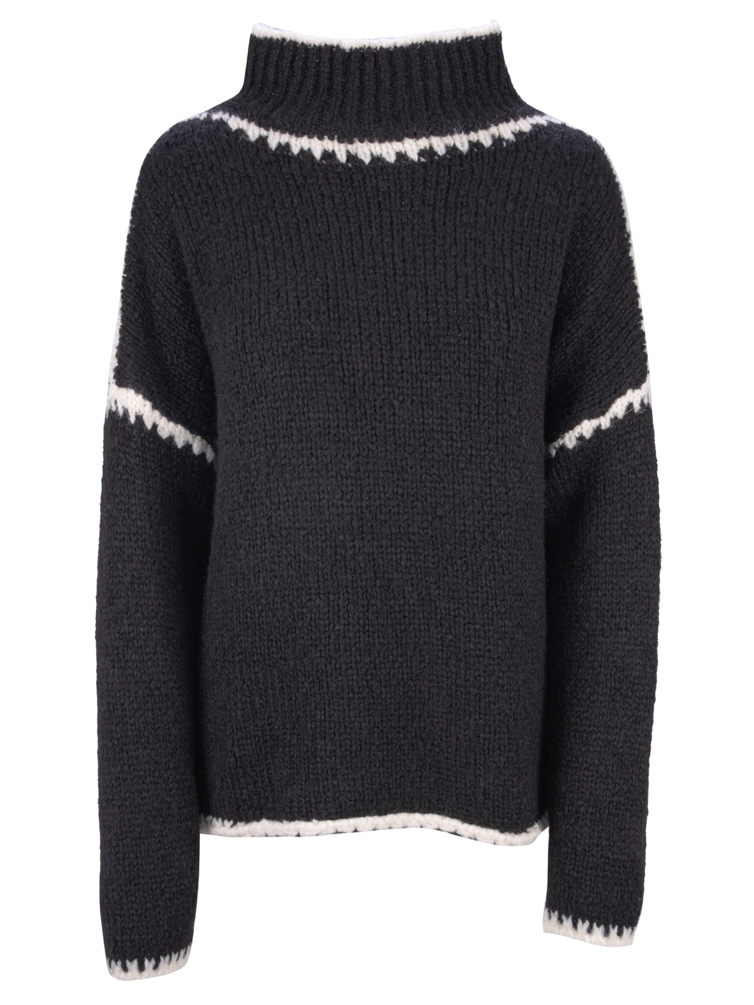 Seasons of April Sweater 'JOLIE' in Black: front