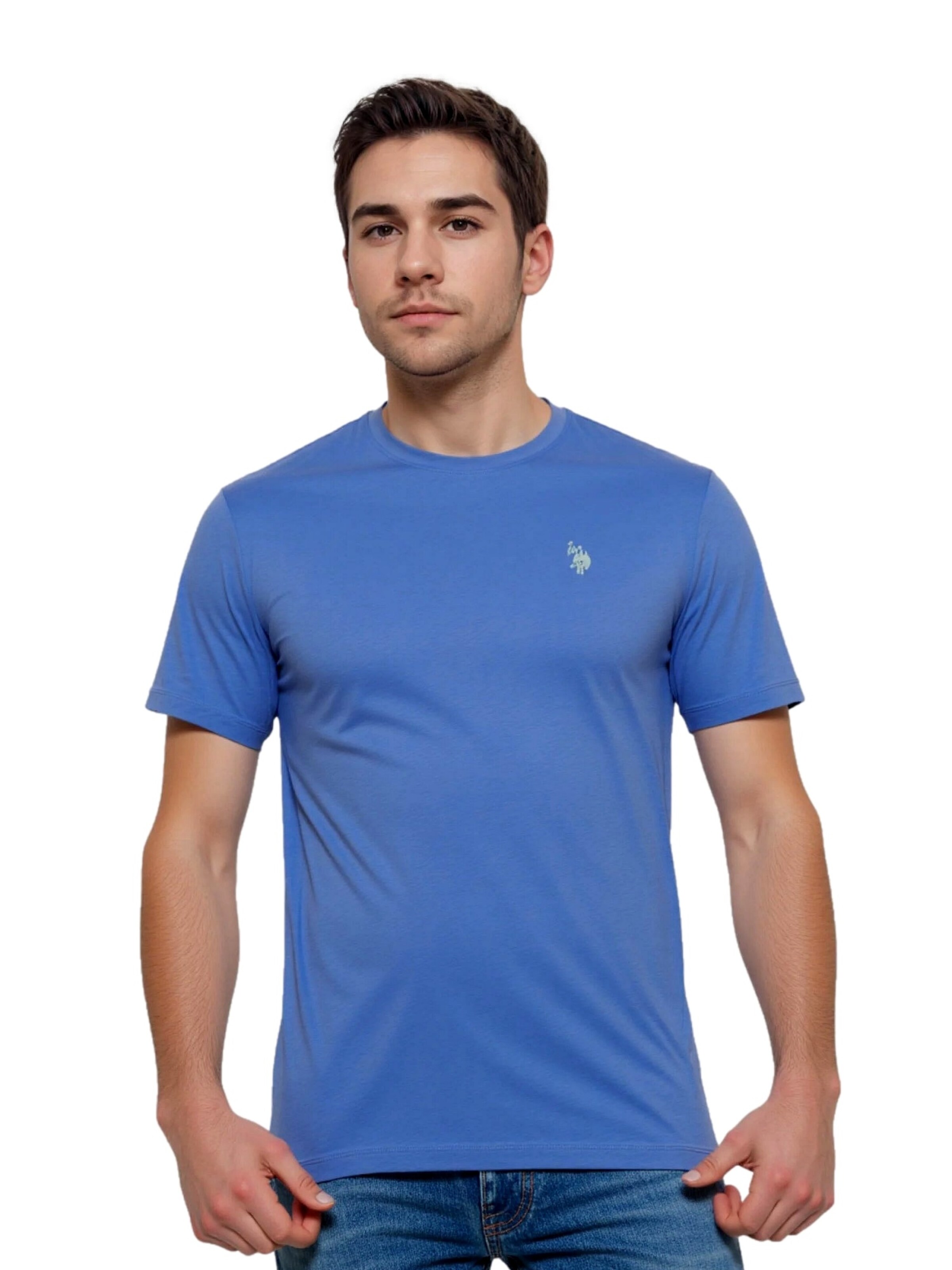 T-Shirt U.S. POLO ASSN. en mélange de couleurs : devant