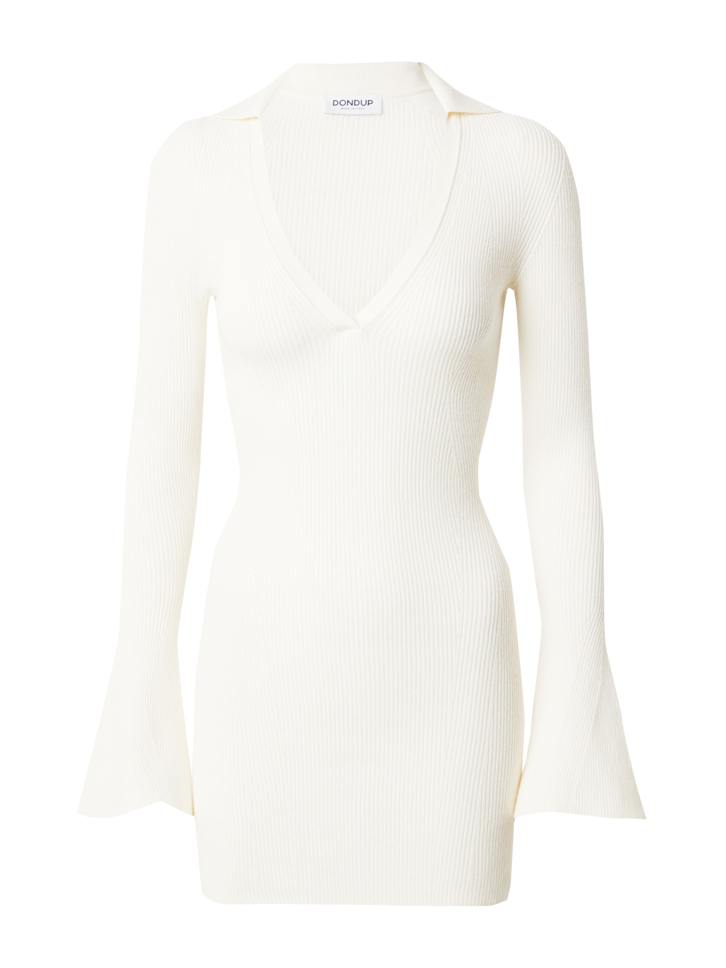 Dondup Pletené šaty - Béžová: predná strana