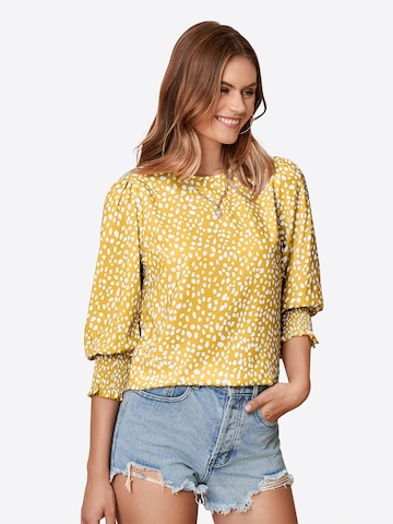 Imily Bela Bluza | rumena barva