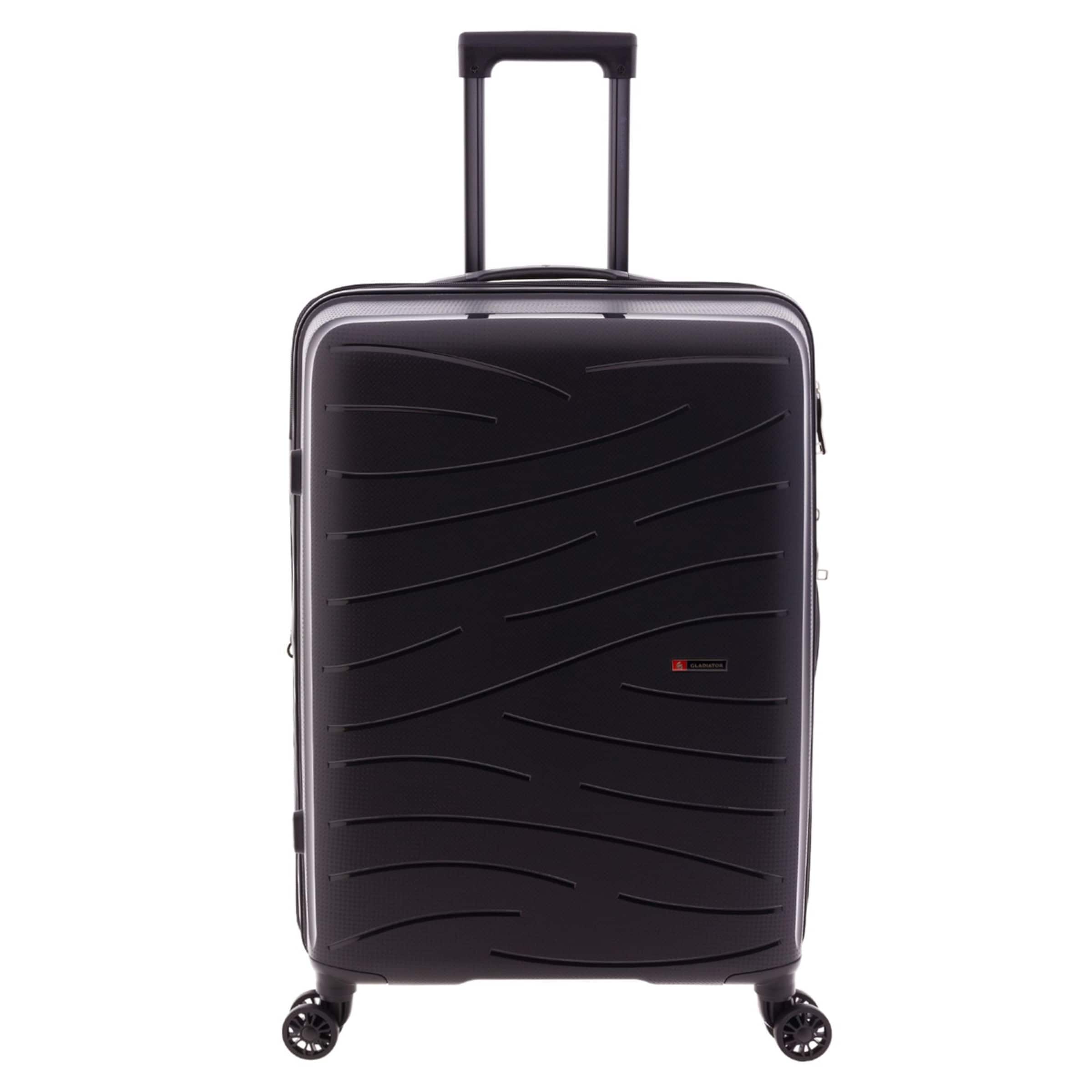 Gladiator Trolley '1700' in Zwart: voorkant