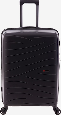 Gladiator Trolley '1700' in Zwart: voorkant