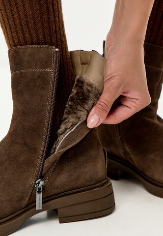 CESARE GASPARI Bootie in Brown