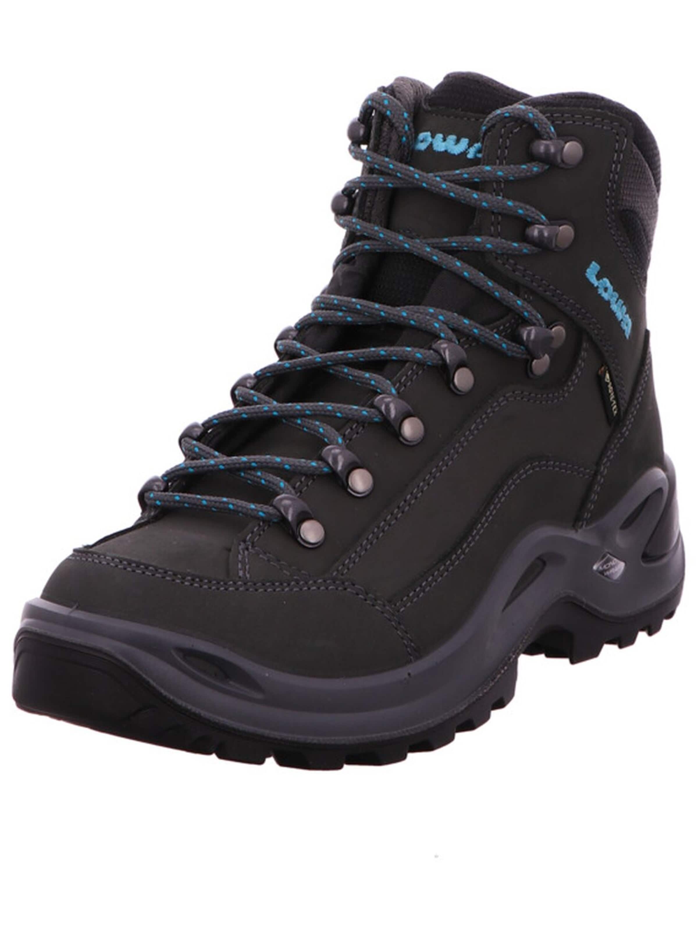LOWA Boots 'Winterstiefel Damen 321945/9368 Nubukleder in grau' in Grey: front