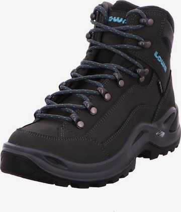 LOWA Boots 'Winterstiefel Damen 321945/9368 Nubukleder in grau' in Grau: Vorderseite