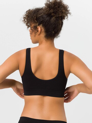 BeeDees Top 'Bustier Comfee Crop Top' in Schwarz