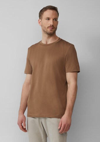 s.Oliver BLACK LABEL Shirt in Bruin: voorkant