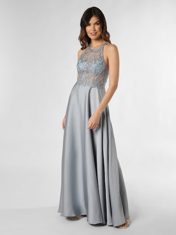 Robe de soirée ' ' Laona en bleu : devant