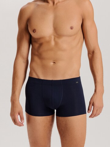 Hanro Boxer shorts ' Cotton Essentials ' in Blue