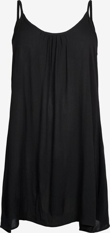 Zizzi Sommerkleid 'EROSE' in Schwarz: predná strana