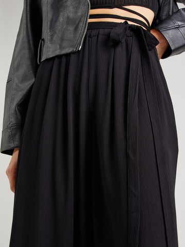 Mavi Wide leg Broek in Zwart
