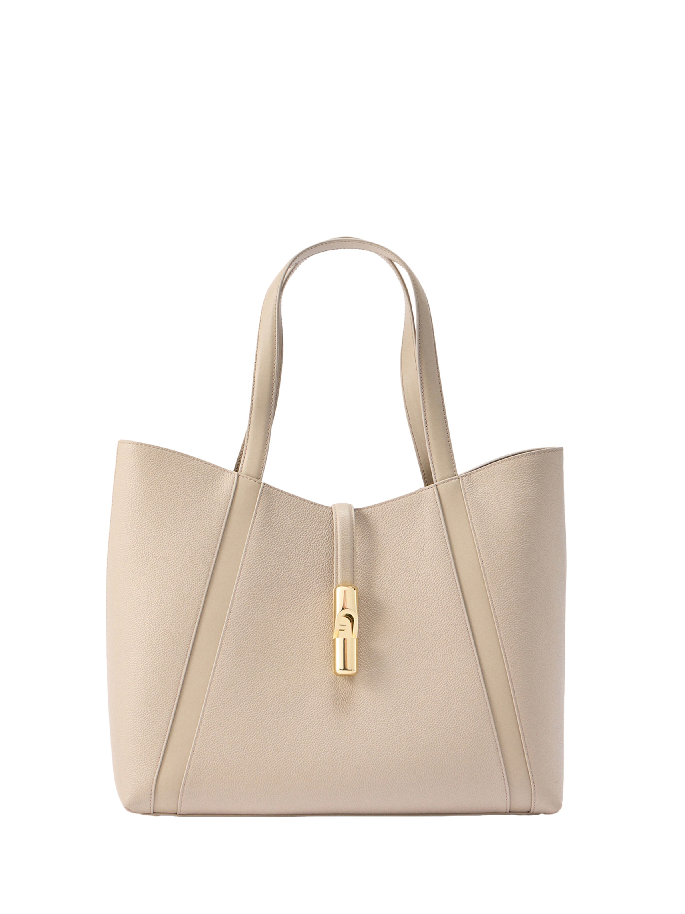 FURLA Шоппер 'GOCCIA' в Бежевый: спереди