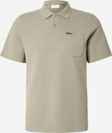 s.Oliver Тениска в зелено: отпред