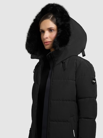 Manteau d’hiver 'Porde2' khujo en noir