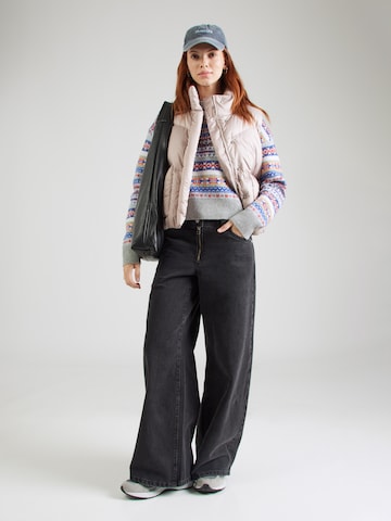 LEVI'S ® - Pullover 'Ines Fairlisle Sweater' em cinzento