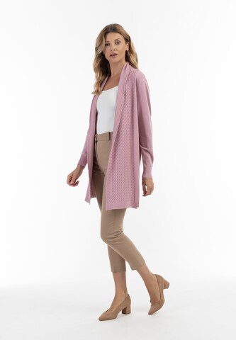 Cardigan Usha en rose