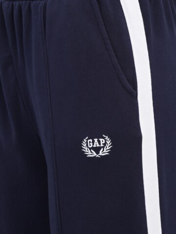 Gap Tall Обычный Штаны в Синий