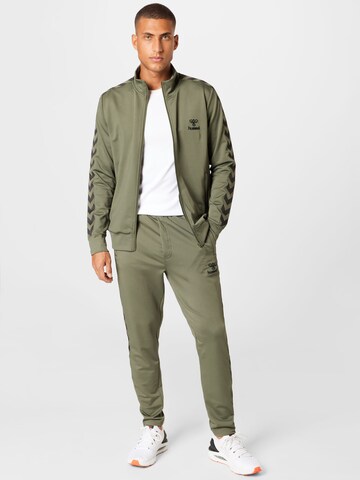 Hummel Sportsweatvest 'Nathan 2.0' in Groen