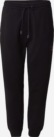 juoda HUGO Siaurėjantis Kelnės 'Danopan': priekis