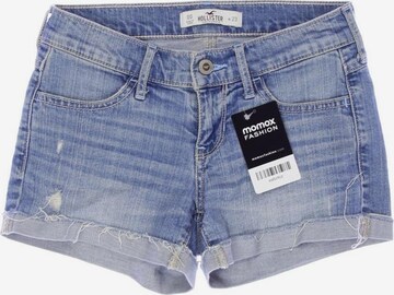 HOLLISTER Shorts XXXS-XXS in Blau: Vorderseite