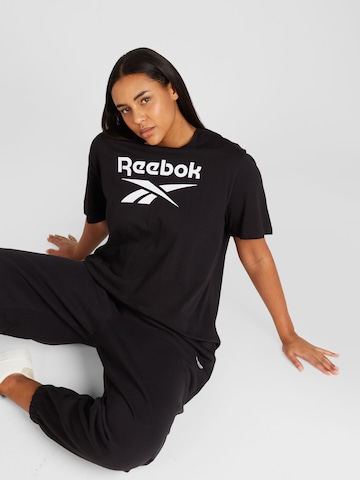Reebok - Camiseta funcional 'IDENTITY' en negro