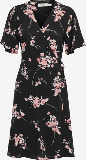 b.young Wickelkleid in rosa / schwarz, Produktansicht