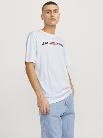 JACK & JONES - Camiseta 'Essentials' en blanco: frente