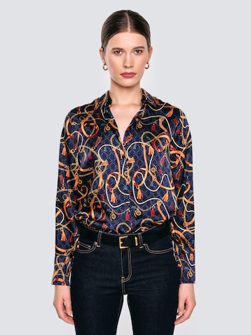 BIG STAR Blouse 'DORTA' in Blue: front