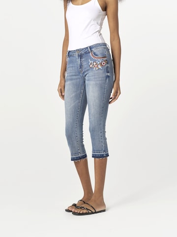 KOROSHI Slimfit Jeans in Blauw