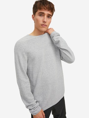 JACK & JONES Sweater 'Hill' in Grey