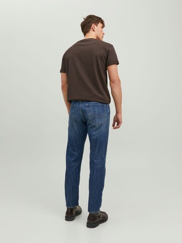 JACK & JONES Loosefit Jeans 'Chris' in Blau